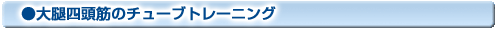 足背屈筋(下腿三頭筋)のチューブトレーニング